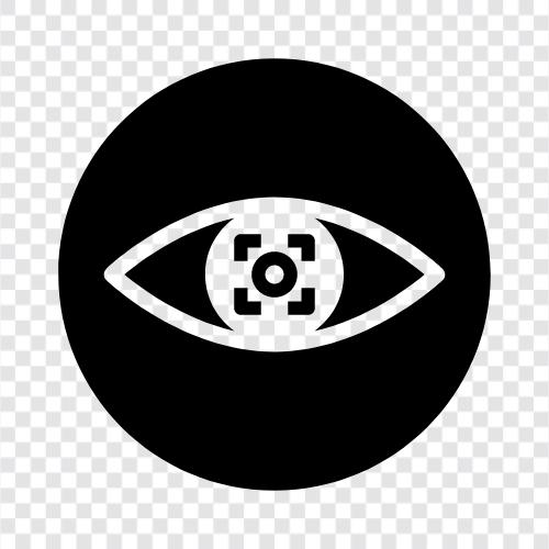 Eye Scanner, Eye Scanning, Eye Scanning Machine, Eye Scan icon svg