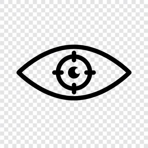 Eye Scanner, Eye Scanning, Eye Scanning Machine, Eye Scan icon svg