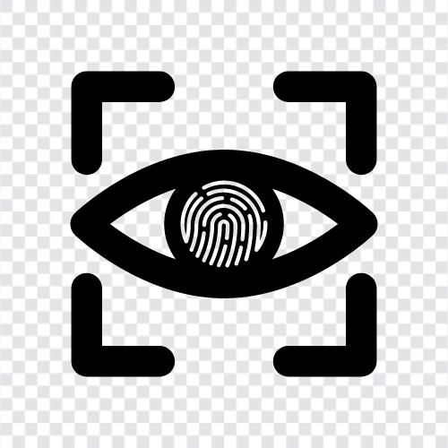 Eye Scanner, Eye Scanning, Eye Scanning Machine, Eye Scan icon svg