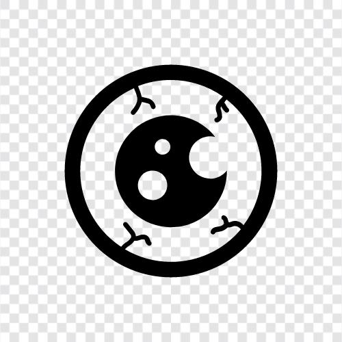 eyeball, eye, ball, eye ball icon svg