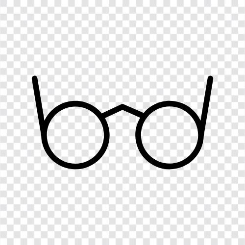 eyeglasses, specs, frames, spectacles icon svg