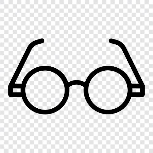 Kadınlar için gözlükler, erkekler için gözlükler, gözlükler ikon svg