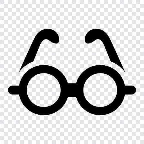 eyeglasses, frames, prescription eyeglasses, sun glasses icon svg