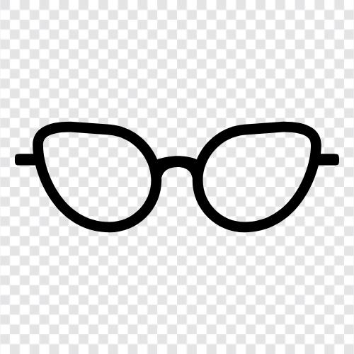 eyeglasses, optical glass, prescription glasses, eyeglasses stores icon svg