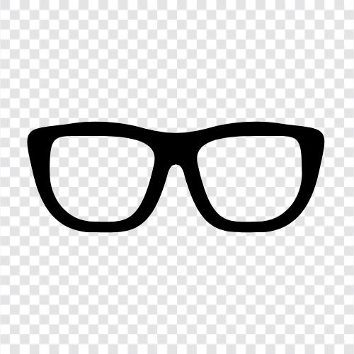 eyeglasses, sunglasses, prescription glasses, eyewear icon svg