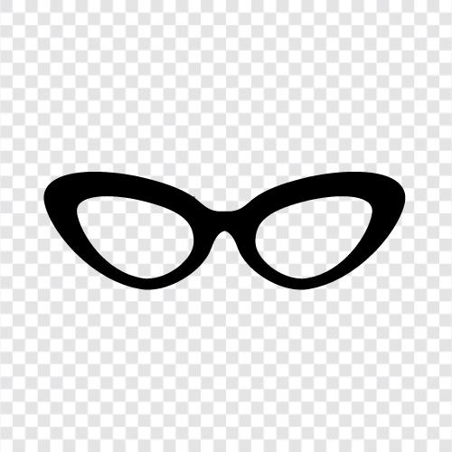 eyeglasses, spectacles, reading glasses, sunglasses icon svg