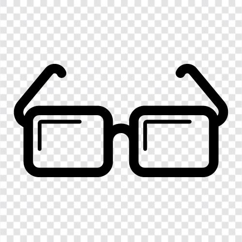 eyeglasses, optical, sunglasses, Glasses icon svg