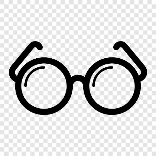 eyeglasses, spectacles, sunglasses, corrective lenses icon svg