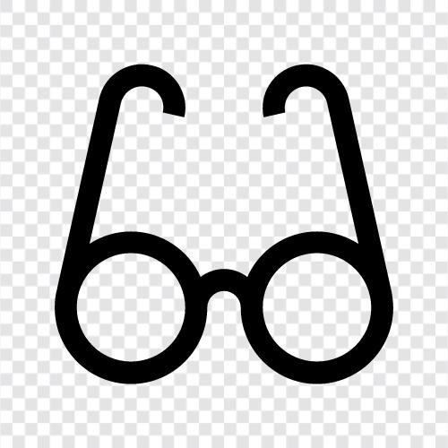 eyeglasses, spectacles, contacts, lense icon svg