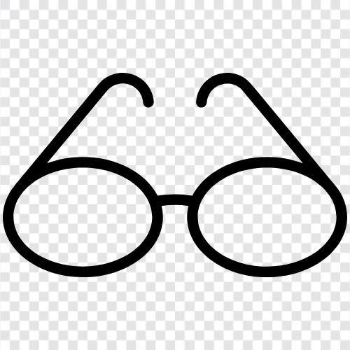 eyeglasses, optical, sunglasses, sun glasses icon svg