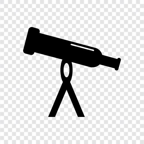 eyepiece, telescope mount, optical, astronomy icon svg