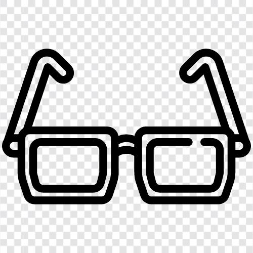 fashion, optical, eyeglasses, sun glasses icon svg