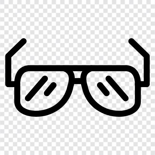 Mode, Rahmen, Brillen, Gläser symbol