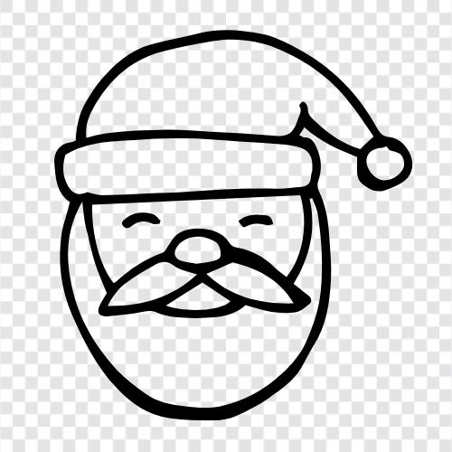 Father Christmas, Christmas, toy, jolly icon svg