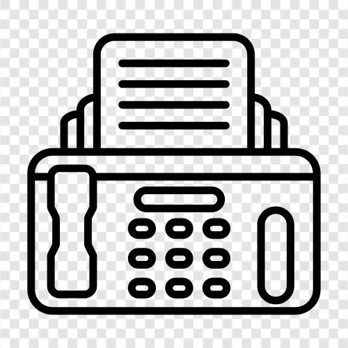 fax machine, faxes, faxing, faxing machine icon svg