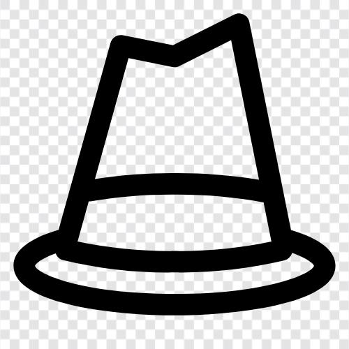 Fedora, Fedora Hut zum Verkauf, Fedora Hut für Männer, Fedora Hut symbol