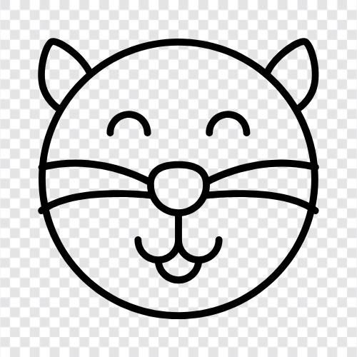 Филин, кошка, кошачья кошка, курица Значок svg