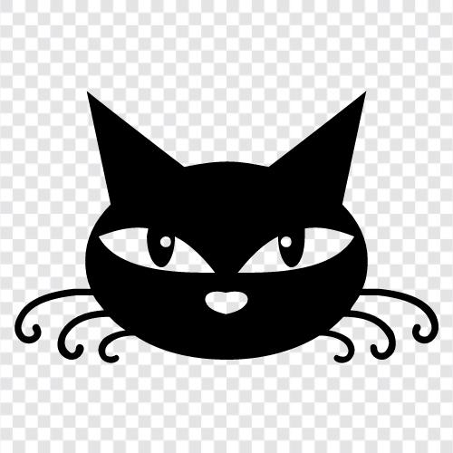 коты, домашние кошки, сиамские, персидские Значок svg