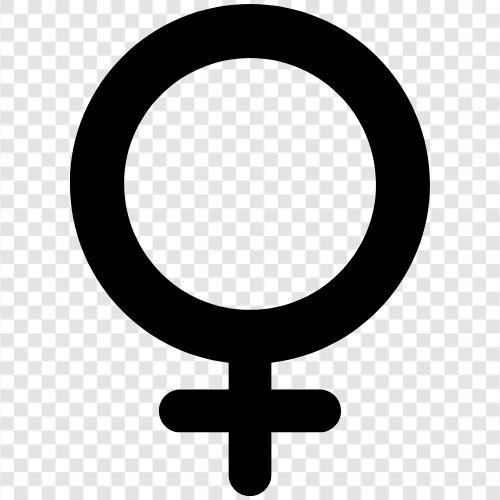 Weibliche Zeichen symbol