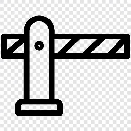 fence, wall, door, gate icon svg