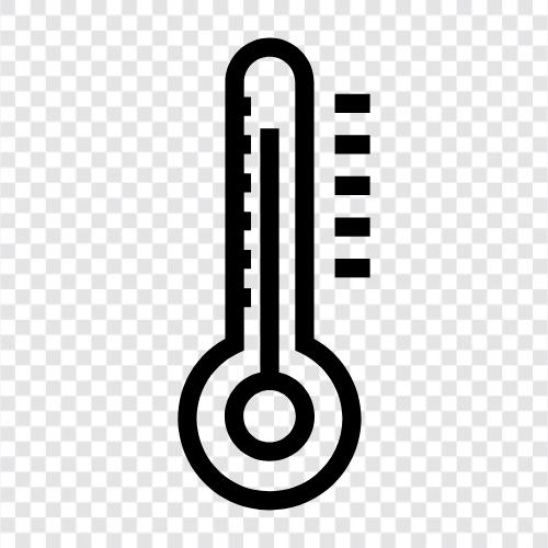 Fieber, Körpertemperatur, Fieberthermometer, Thermometer zum Einnehmen symbol