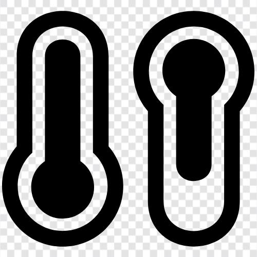 fever thermometers, oral thermometers, rectal thermometers, ear therm icon svg