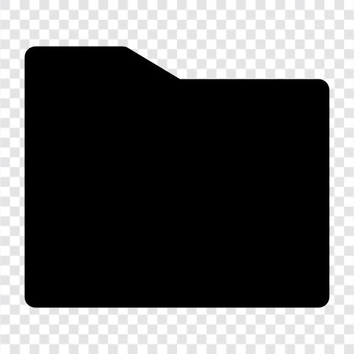 file, folder, empty, save icon svg