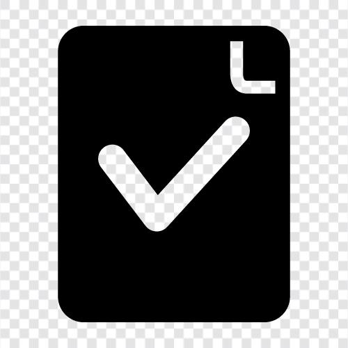 File Check, File Audit, Security Check, File Integrity Check icon svg