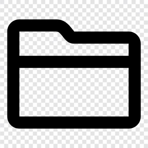 Datei, Papier, Ordner, Papiere symbol