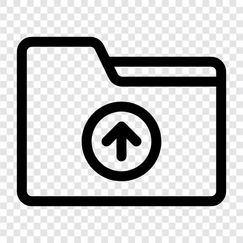 Dosya, Folder Yapısı, Folder Seçenekleri, Folder İçeriği ikon svg