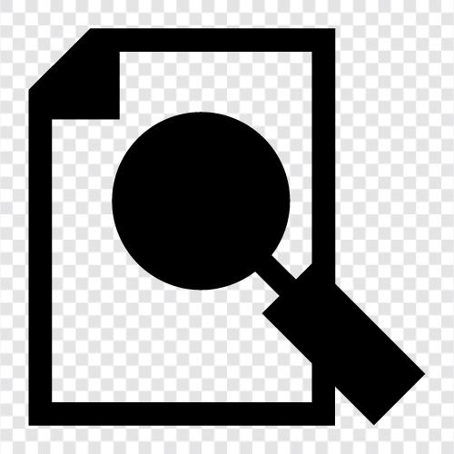 File Search Engine, File Search Tips, File Search Tutorial, File Search icon svg