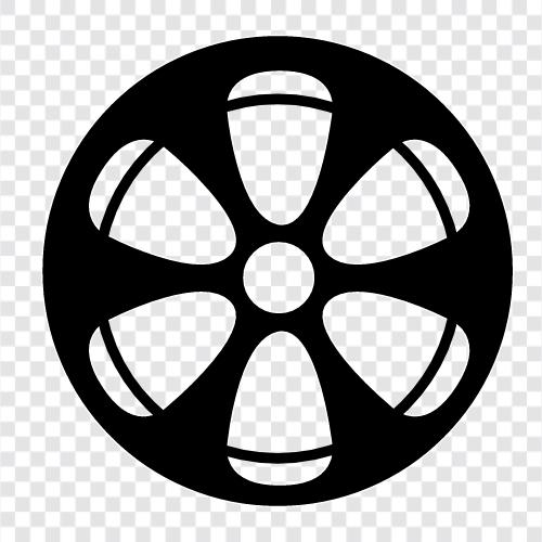 Filmproduktion, Filmkritik, Filmfestivals, Filmgeschichte symbol