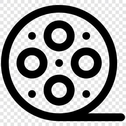 Filmstreifen, Film, Filmfilm, Projektor symbol