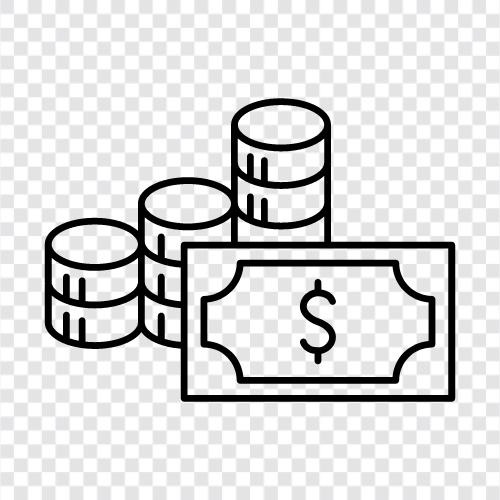 finances, budget, savings, investment icon svg