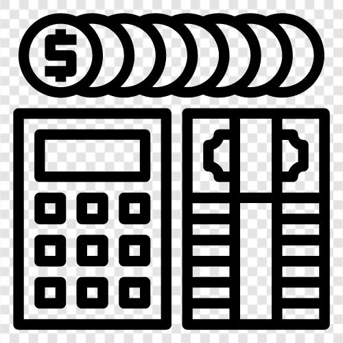 finances, saving, expenses, budget icon svg