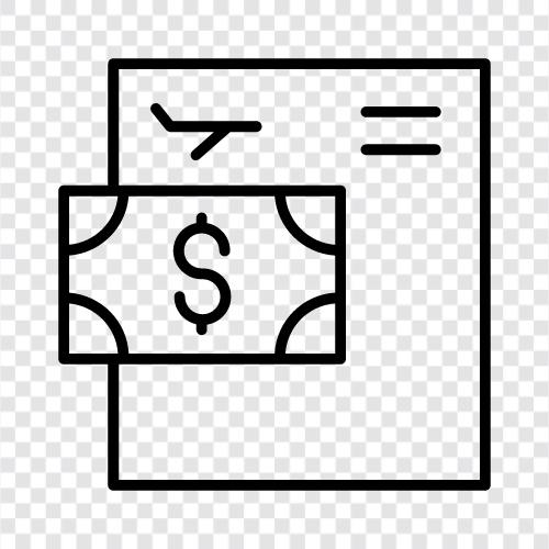 financial, budget, spending, taxes icon svg