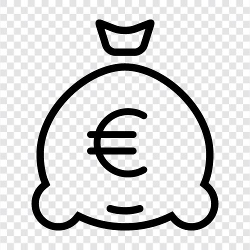 financial, spending, save, save money icon svg