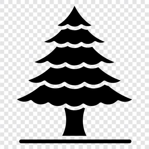 fir, artificial, prelit, tree stand icon svg