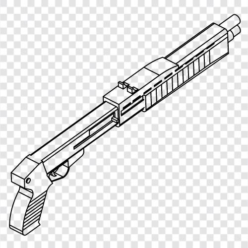 Schusswaffen, Gewehr, Schießen, Gewehre symbol