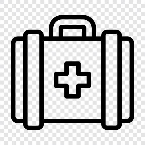 first aid, first aid kit icon svg