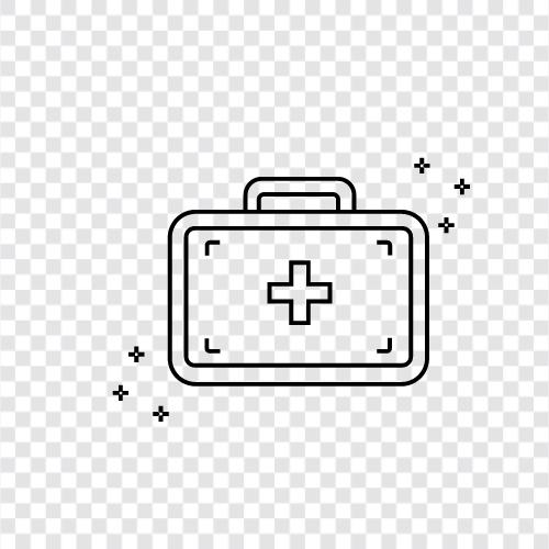 firstaid kit, first aid kit supplies, firstaid supplies, first aid kit icon svg