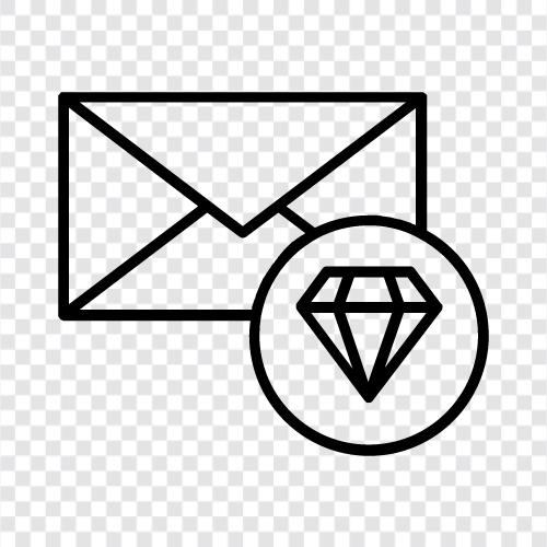 First Class Mail, Priority Mail, exklusive Mail symbol