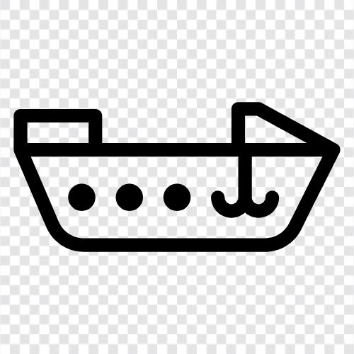 fishing, sailing, boat rental, boat excursion icon svg