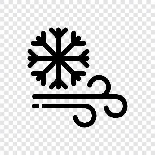 Flocken, Schnee, Winter, Kälte symbol