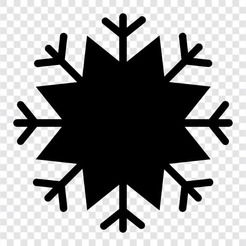 Flocken, Schneeflocke, Schneeflocke fallende Schneeflocken, fallende Schneeflocken symbol