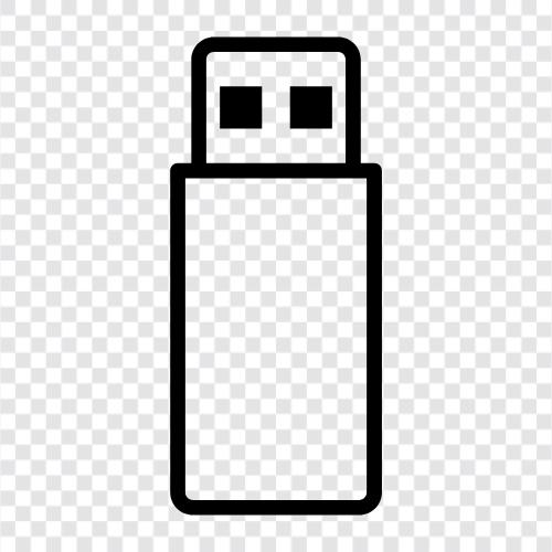 Flash Drive, Hard Drive, Portable Drive, External Drive icon svg