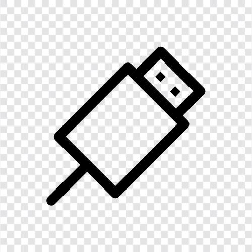 flash drive, thumb drive, portable hard drive, external hard drive icon svg