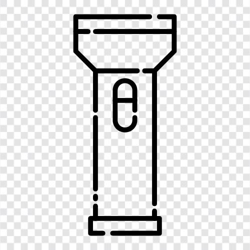 El feneri, Torch, Lighter, Mumlar ikon svg