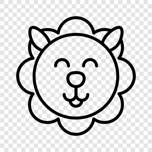 fleece, wool, lamb, ewe icon svg