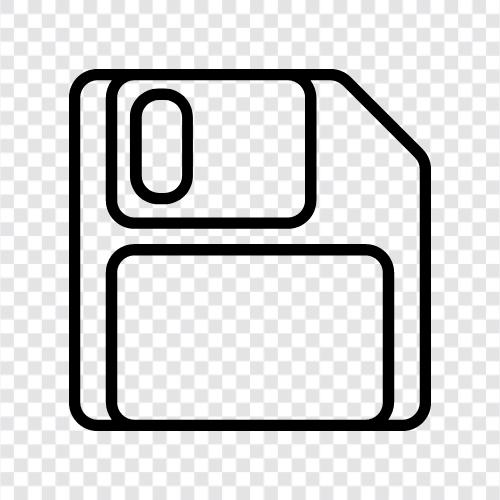 floppy disk drive, floppy disk storage, floppy disk software, floppy disk data icon svg